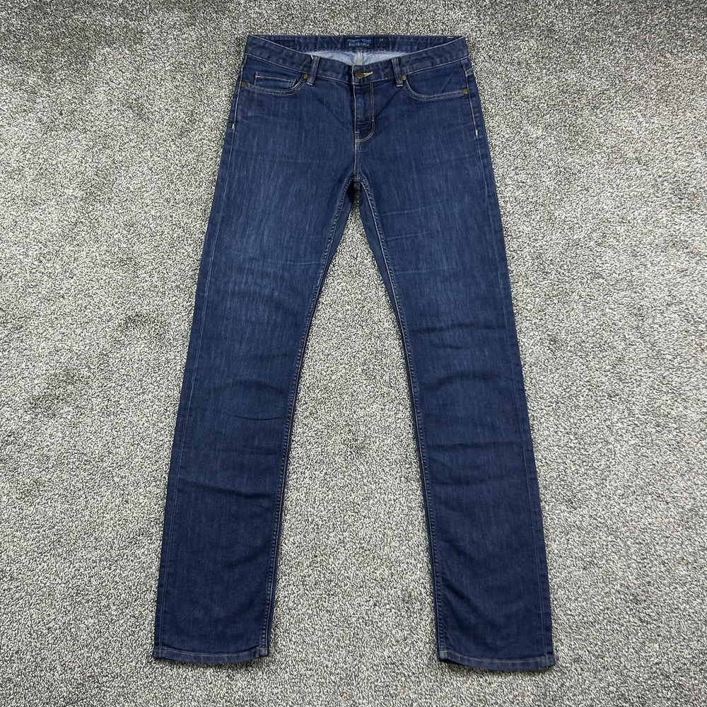 Patagonia Slim Fit Jeans Womens 29 Organic Cotton Blue Denim Stretch Outdoors‎